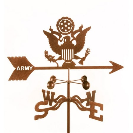 Ez Vane EZ Vane EZ1703-RF Original Army Weathervane with Roof Mount EZ1703-RF